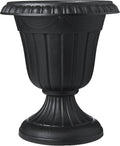 Arcadia Garden Products PL20BK Classic Traditional Plastic Urn Planter by Unknown