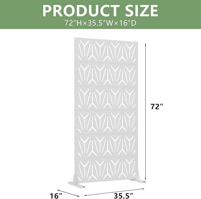 Casaphoria Metal Privacy Screen Outdoor - Image 5