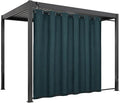Easy-Going Linen Look Outdoor Curtains Waterproof Windproof Porch Curtains by Easy-Going