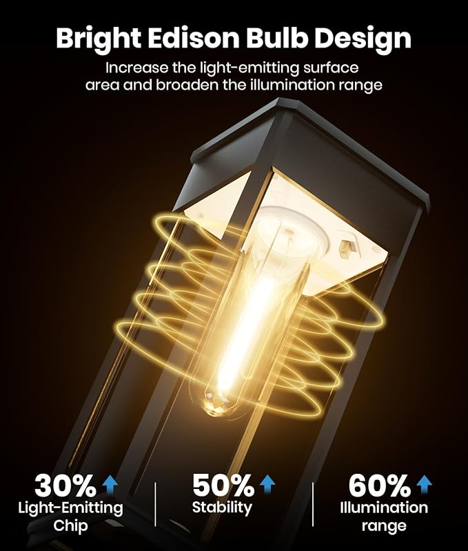 Solar Pathway Lights Outdoor, 8 Pack Bright Solar Lights Outdoor, Auto On/Off - Image 5