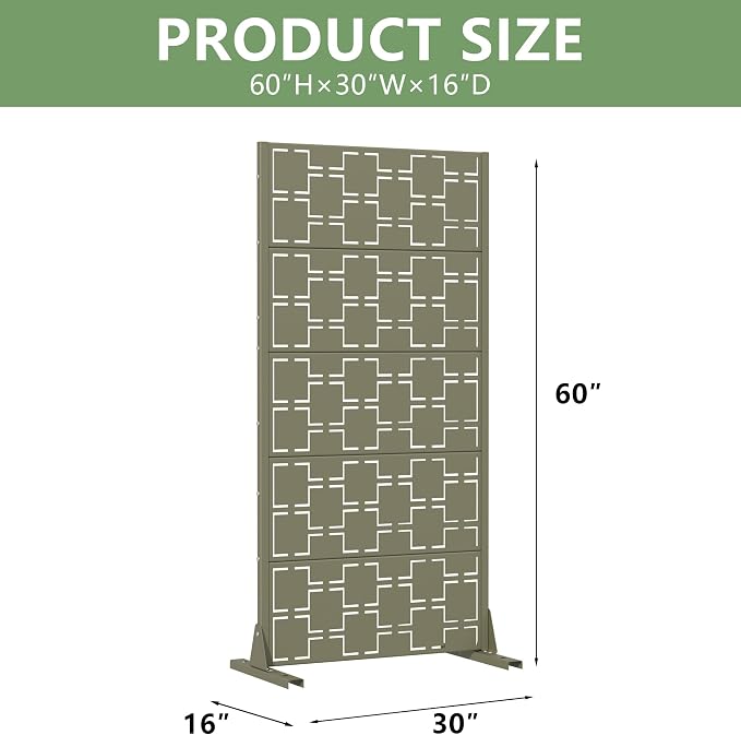 Casaphoria Metal Privacy Screen Outdoor - Image 4
