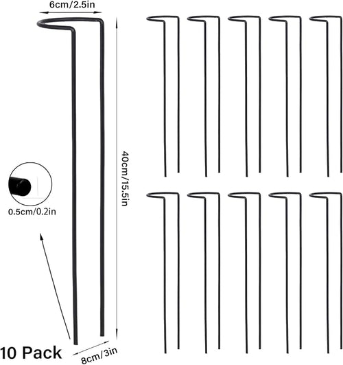 10 Pack Large Iron Monstera Trellis - Image 2