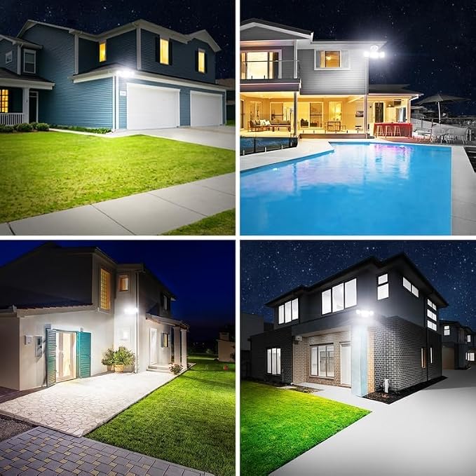 Onforu 2 Pack 75W Flood Lights Outdoor, 7000LM LED Flood Lighting Outdoor - Image 8