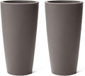 Step2 Tremont Tall Round Tapered Planter, Indoor/Outdoor Plants, Efficient by Step2