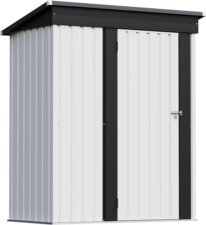 Patiowell 5x3 FT Outdoor Storage Shed, Garden Tool Shed - Image 2