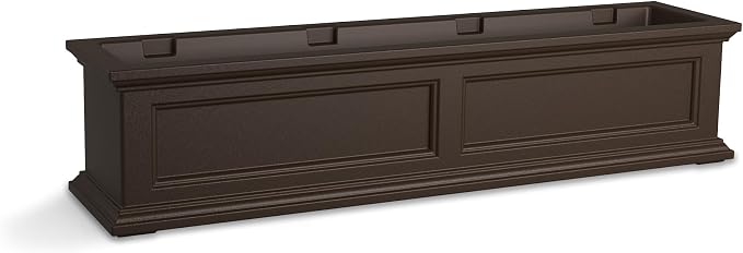 Mayne Fairfield 4-Foot Window Box – Self-Watering, Weather-Resistant Planter - Image 9