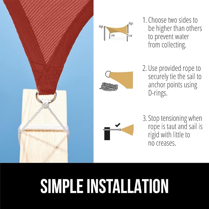 GORILLA GRIP Heavy Duty Sun Shade, UV Protection Fade Tear and Rust Resistant - Image 6