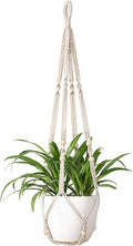 Mkono Macrame Plant Hanger Indoor Hanging Planter Basket by Mkono