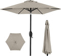 Best Choice Products 7.5ft Heavy-Duty Round Outdoor Market Table Patio Umbrella by BestChoiceProducts