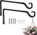 BOLITE Plant Hangers, 10 Inch Hanging Plant Brackets Outdoor Indoor, Wall Hooks by Bolite