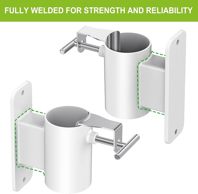 Heavy Duty Deck Railing Umbrella Holder, Patio Umbrella Stand - Image 5
