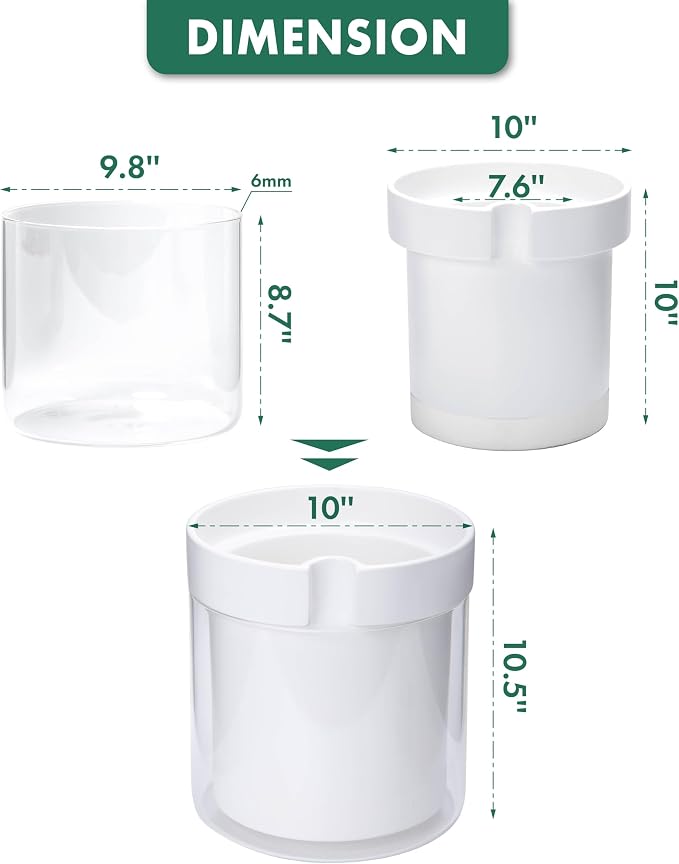 Phoenix Vine 10 Inch Self Watering Planter - Image 3