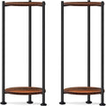 2-Pack Plant Stand Indoor Outdoor, Heavy Duty Indoor Plant Shelf, 2 Tier Flower by Lilybud--lily