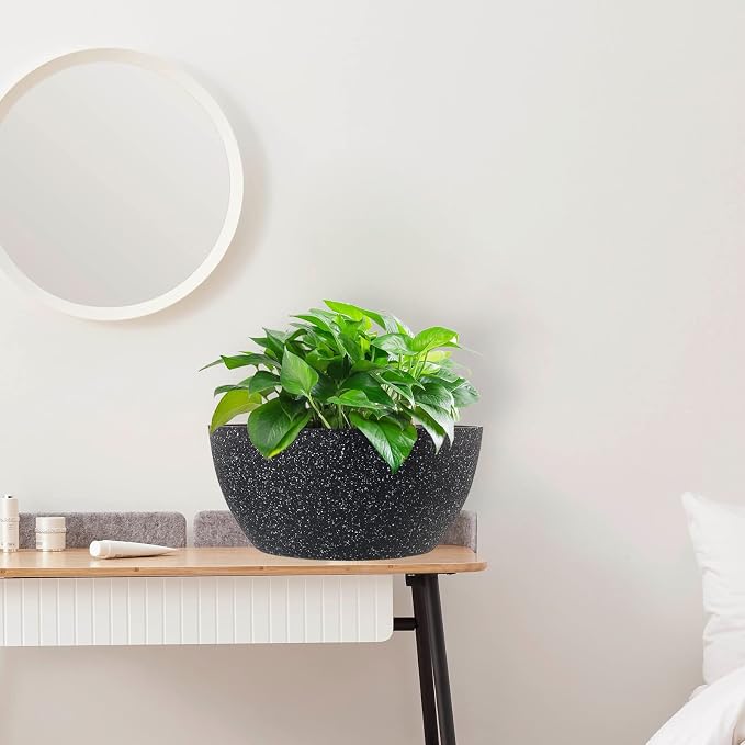 13 inch Large Hanging Planters Plant Pots - Image 7