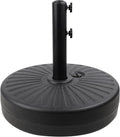 50LBS Round Umbrella Base Water Filled by Roixeeds