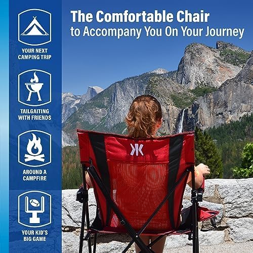 Kijaro Dual Lock Portable Camping Chair - Image 9