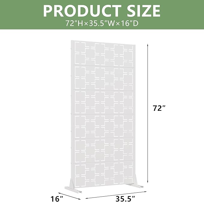 Casaphoria Metal Privacy Screen Outdoor - Image 4