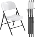 Nazhura 350 Weight Limit Heavy Duty Plastic Folding Chair by NazhuraGoodCompanionAtHome