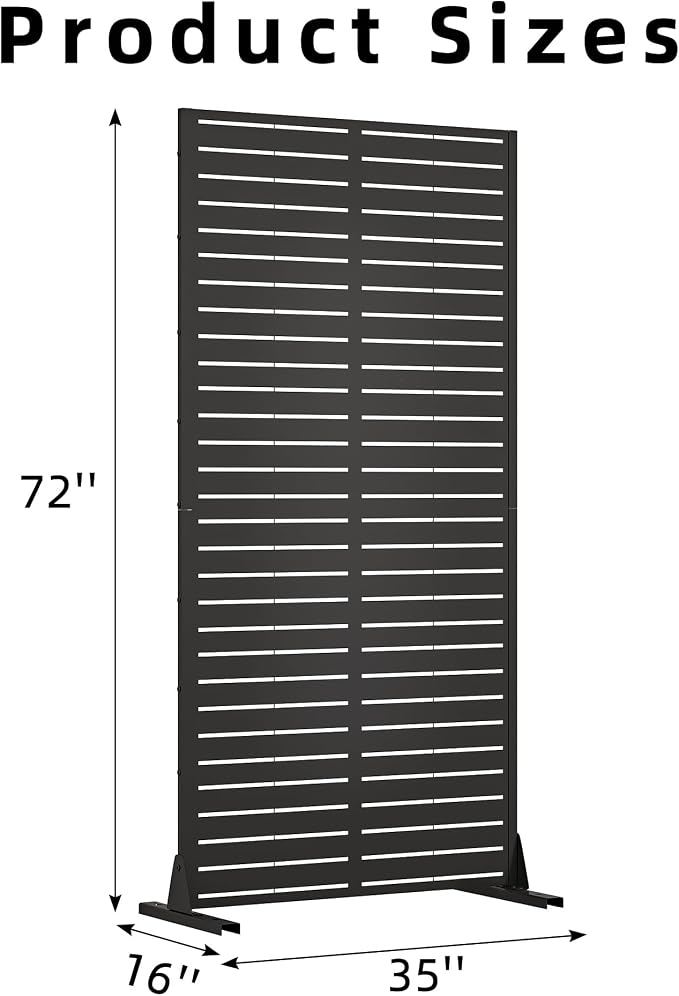Casaphoria Metal Privacy Screen Outdoor - Image 7