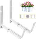 LukLoy Window Planter Box Brackets, 2 Pack Adjustable Heavy Duty Wall Mount by LukLoy