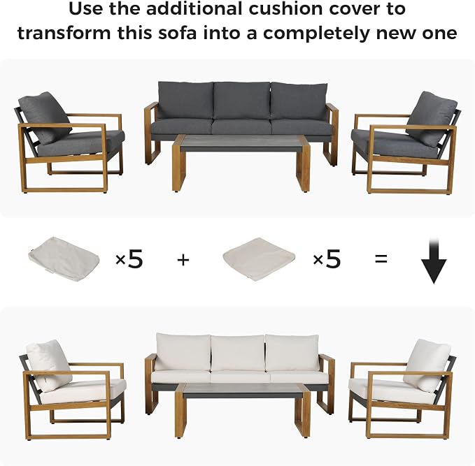 Grand patio Outdoor Furniture Set - Image 4