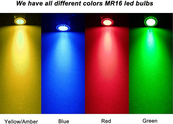 ALIDE Red MR16 GU5.3 Led Bulbs 5W, 20W 35W 50W Halogen Equivalent, 12V Low - Image 6