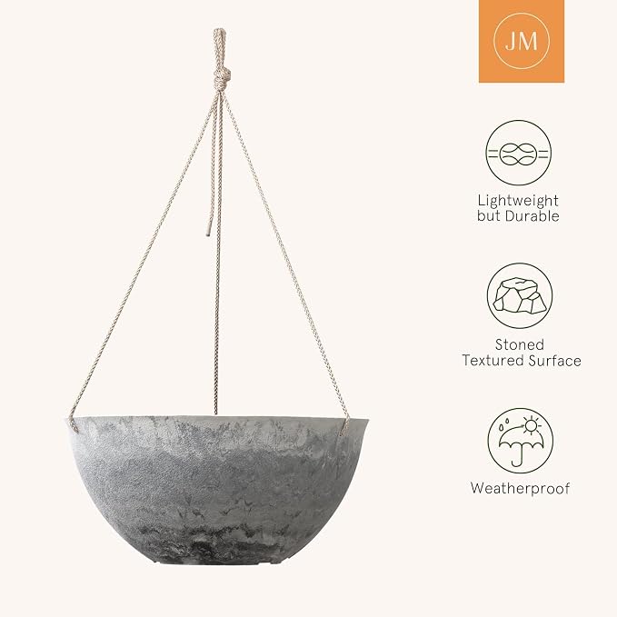 LA JOLIE MUSE Large Hanging Planters - Image 6