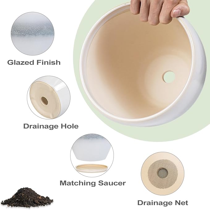 6.3 Inch Plant Pot - Image 6