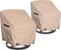 JinHrtoyi Outdoor Chair Covers 2 Pack, 35Wx37Dx38H inches Patio Chair Cover by JinHrtoyiFurnitureCovers