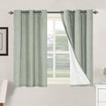 H.VERSAILTEX Primitive Linen Curtains 100% Blackout Curtain Drapes Burlap by HVERSAILTEX