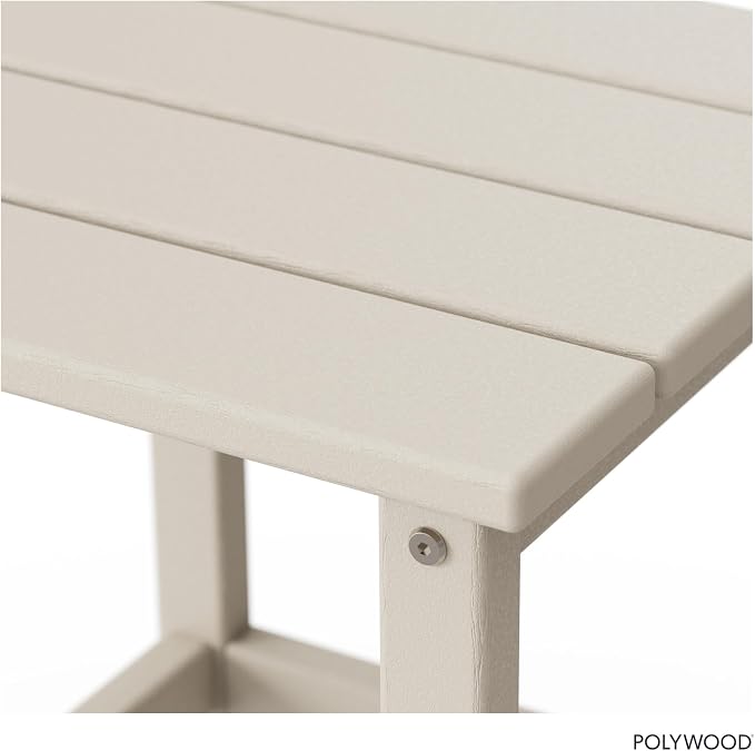 POLYWOOD ECT18SA Long Island 18" Side Table - Image 6
