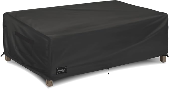 JinHrtoyi Patio Coffee Table Cover, 48Wx28Dx16H Inches 100% Waterproof Heavy by JinHrtoyiFurnitureCovers