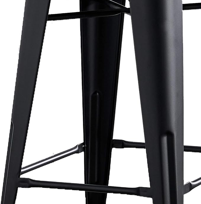 AC Pacific 24” Metal Barstool Set of 2 – Country Rustic Style - Image 7
