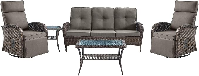 5 Piece Patio Furniture Set by Belord