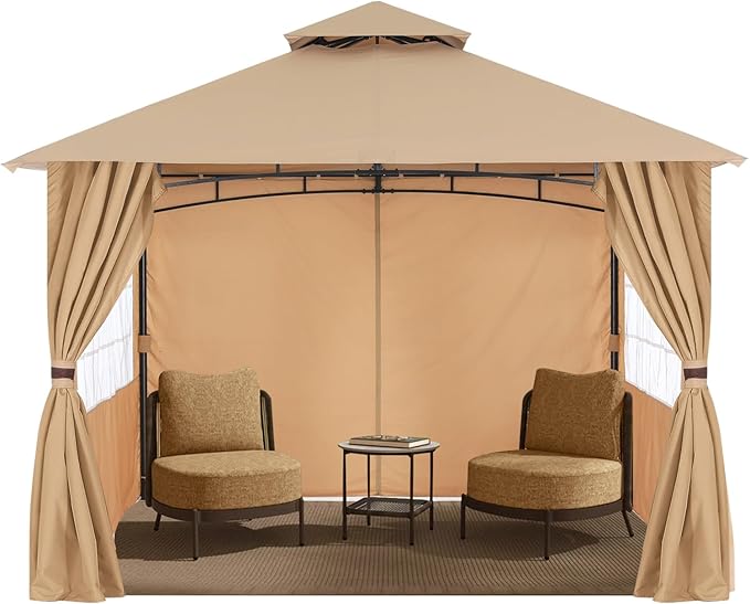 MASTERCANOPY Patio Gazebo Steel Frame Outdoor Gazebo by MASTERCANOPY