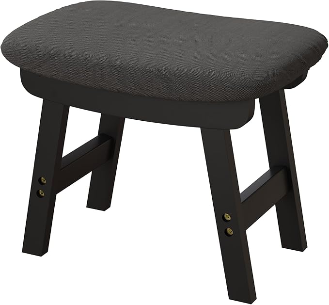 Foot Stool, Foot Stool Small, Ottoman Foot Rest, Wood Stool by VIEWCARE