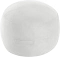 MeMoreCool Round Stuffed Pouf Ottoman Foot Rest, Floor Pouf Foot Stool by MeMoreCool