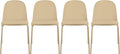 2xhome Parent Modern Stackable Armless Dining Chair | Plastic Shell Seat by 2xhome