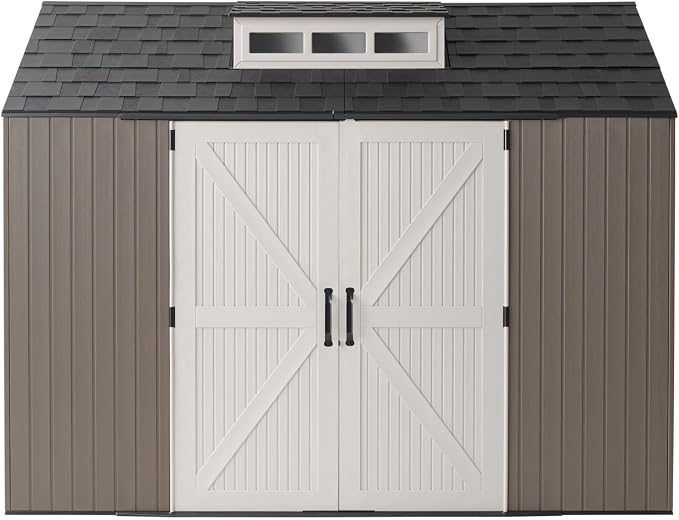 Rubbermaid Extra Large Resin Outdoor Storage Shed - Image 2