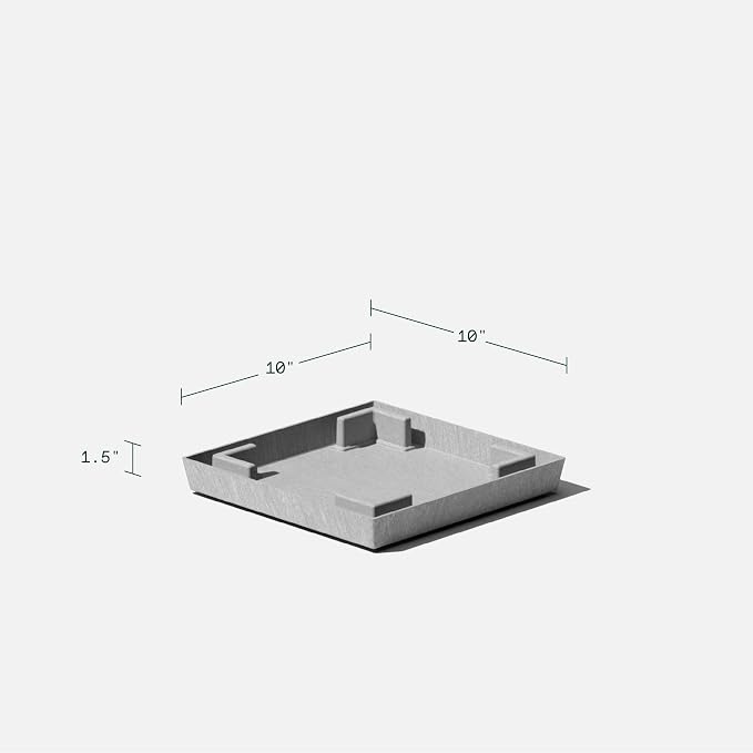 Veradek Nobleton Indoor/Outdoor Wide Square Planter - Image 9