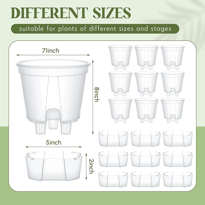 Self Watering Pots for Indoor Plants - Image 2