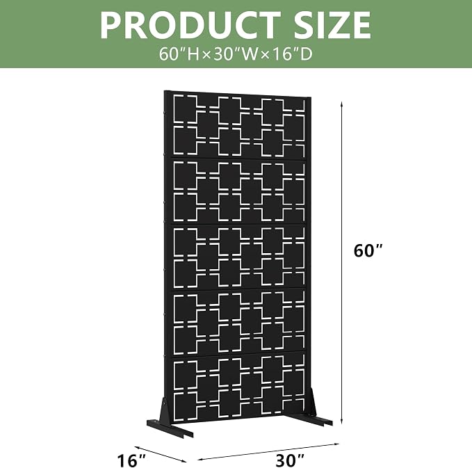 Casaphoria Metal Privacy Screen Outdoor - Image 4