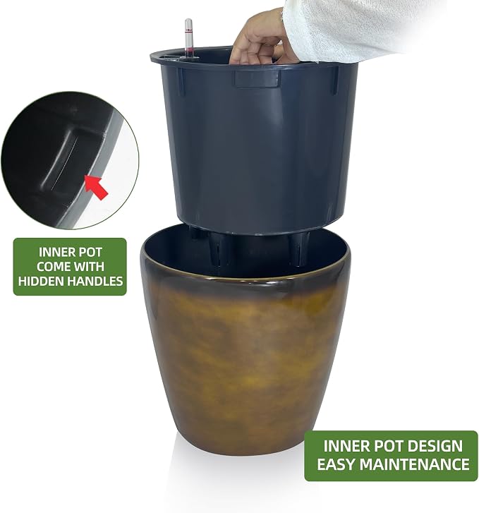 Dexceder 18x17 Self Watering Planter - Image 4