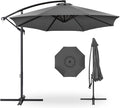 Best Choice Products 10ft Offset Hanging Market Patio Umbrella w/Easy Tilt by BestChoiceProducts
