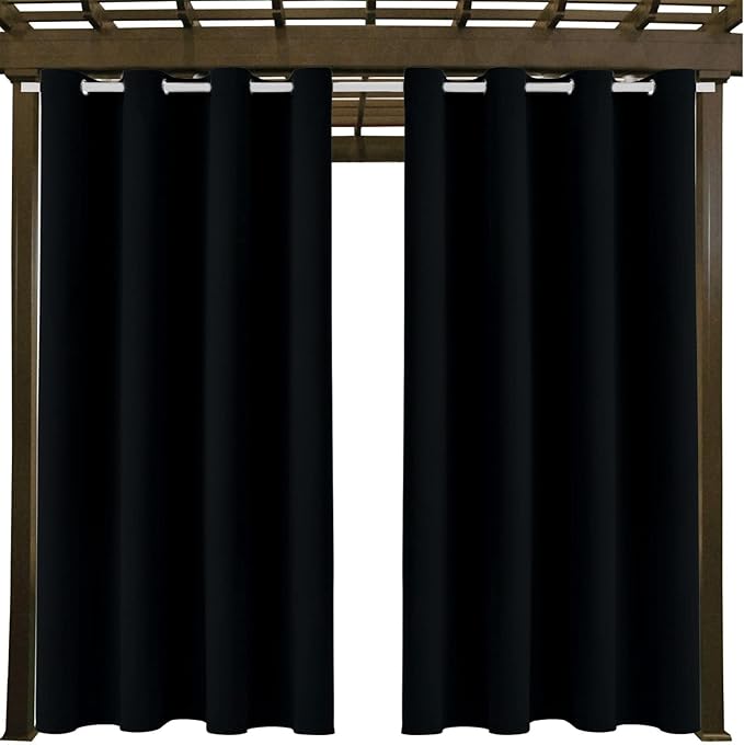 Waterproof Outdoor Curtain W52 x L84 - Image 9