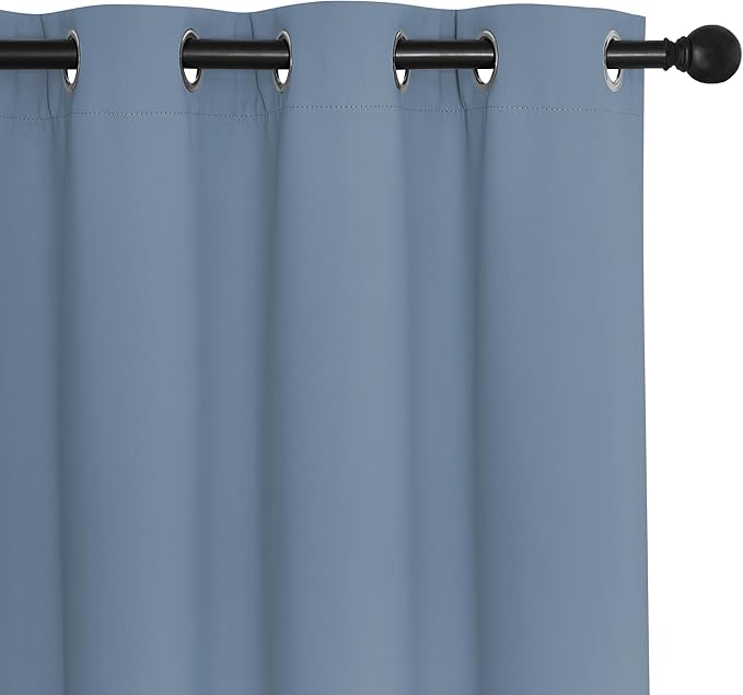 NICETOWN Room Darkening Short Curtain 54 inches Long - Image 7