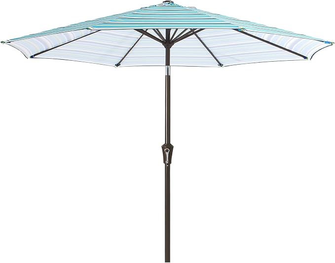 MEWAY 9ft Patio Umbrella Outdoor Table Umbrellas by MEWAY