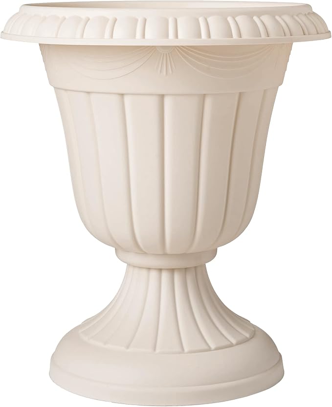 Arcadia Garden Products PL20BG Classic Traditional Plastic Urn Planter by Unknown