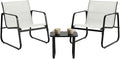 DUMOS 3 Piece Patio Furniture Set，Outdoor Patio Furniture Conversation Set by DumosLifestyle