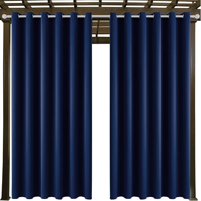 Outdoor Indoor Curtains W84 x L108 - Image 9
